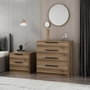 Hanah Home Kale Plus - 7913 Cómoda de Nogal